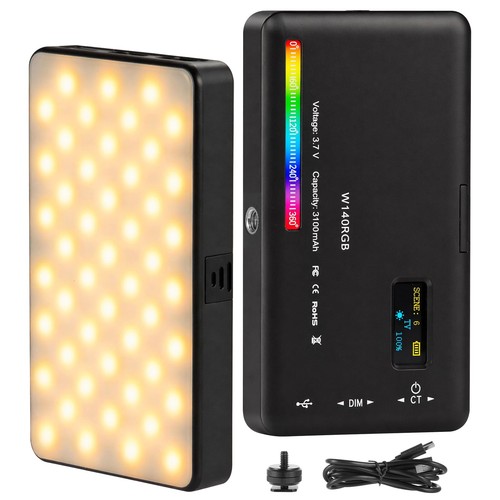 Portable dimmable rgb led - dimmable,