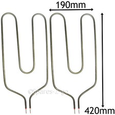 2 x 850W Elements for CREDA