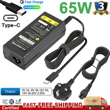 65W USB-C Type-C Cable For