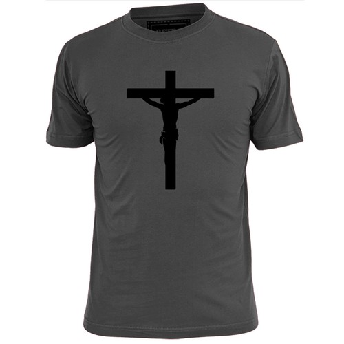 Mens crucifix shirt - mens, t