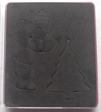 Sizzix Originals Large Craft Die Cut Christmas Tree Snowman  Stocking