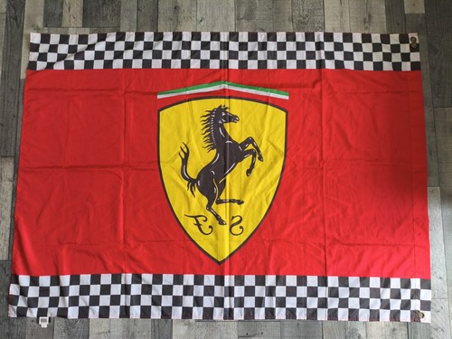 Ferrari flag 140cm 100cm - ferrari,