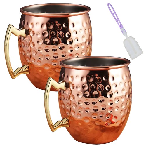 2pcs pure copper mug - pure,