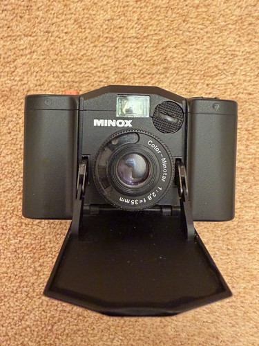 Minox camera with case - camera,
