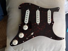 Fender Stratocaster Guitar  Noiseless Pickups Loaded Pickguard