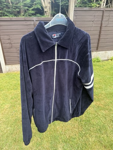 Fila velour track jacket - fila,