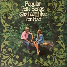 VARIOUS ARTISTS - POPULAR FOLK SONGS - 12" LP READERS DIGEST  RECORDS  VG+/EX