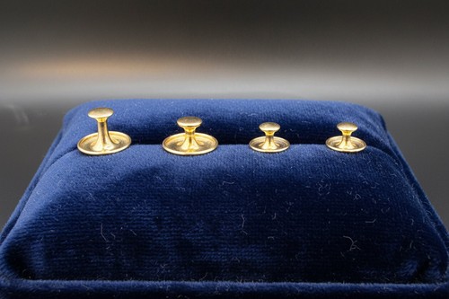 9ct gold dress - dress, studs