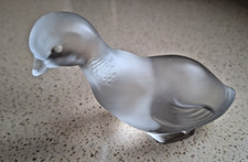 Beautiful Baccarat - Duck  Frosted Glass  