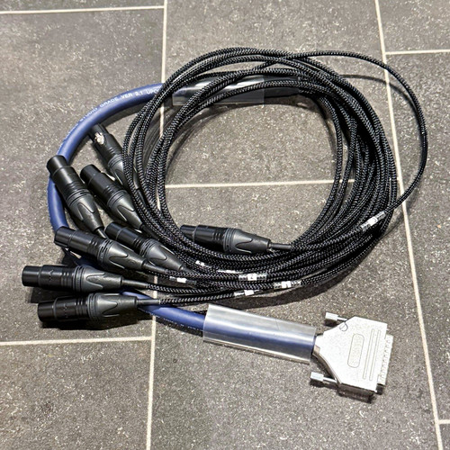 Db25 xlr female blue - db25,