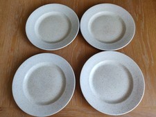 Churchill Hotelware Super Vitrified Side Plates White & Brown Speckled 24cm