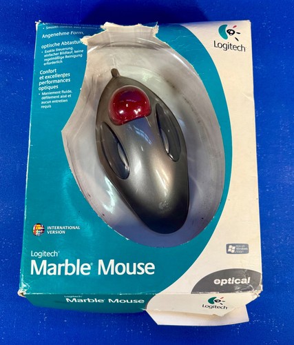 Logitech trackman marble mouse - logitech,