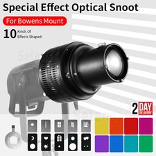 Spotlight Focus Flash Optical Snoot Photography Studio Light Effect Bowens Mount