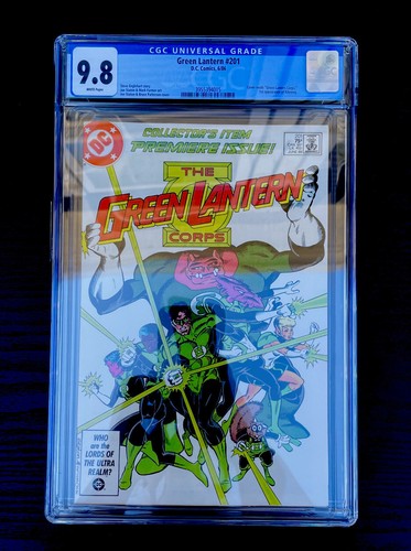 Green lantern 201 - lantern, #201