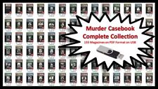 MURDER CASEBOOK MAGAZINES -