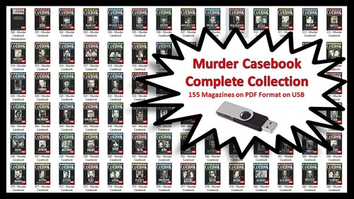 Murder casebook magazines - casebook,