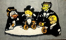 Money Table Handmade Rug 20x31