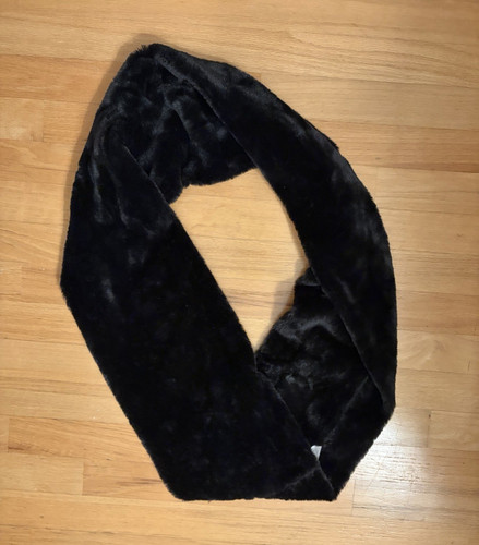 Besshop women black faux fur - black,