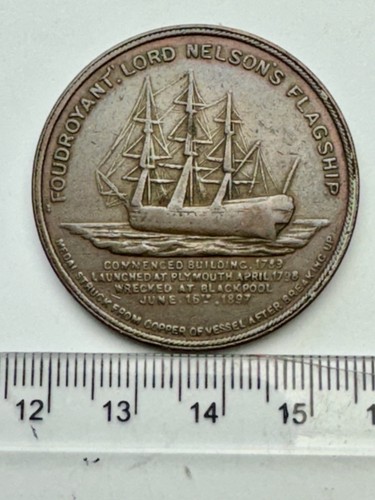 1897 lord nelson medal - 1897,