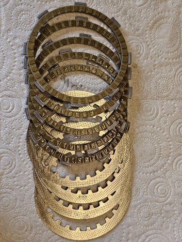 Clutch kit steel friction - kit, &