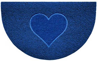 Nicoman embossed halfmoon half - embossed,