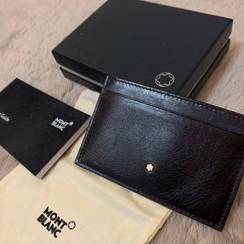 Montblanc card holder pocket - card,