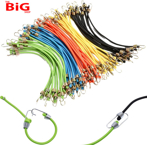Small bungee cords with hooks - small,
