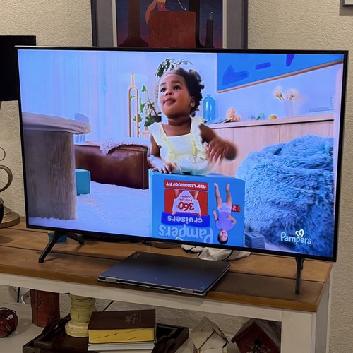Black flat screen with - flat, tv