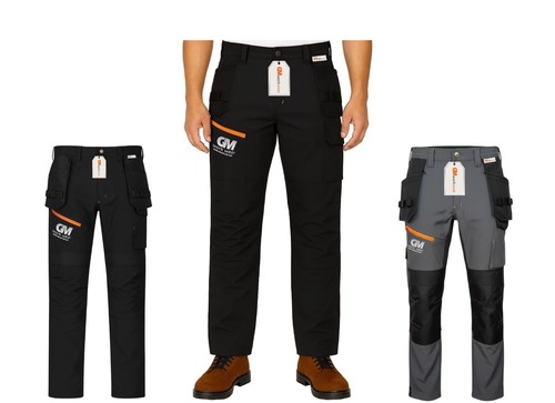 Vis softshell trousers mens - hi,
