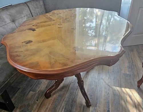 Dinner table and chairs set - table,