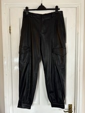 Zara Womens Faux Leather