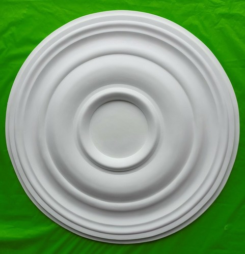 Plaster ceiling rose plain - plaster,