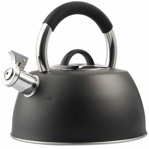 Vonshef black stovetop kettle - vonshef,