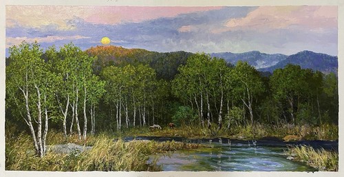 Original realism oil painting