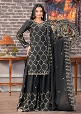 Women Dress Pakistani Salwar Kameez Readymade Suits Indian Wedding Party 3 Piece