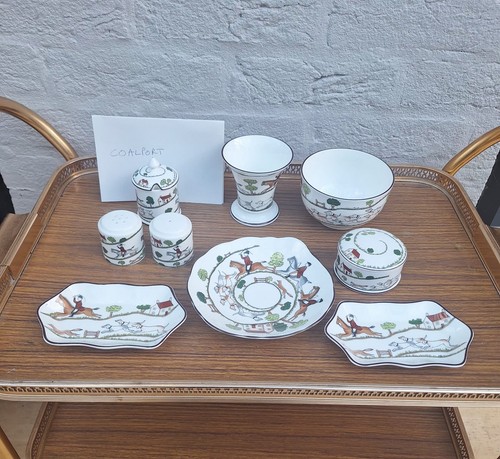 30pc mixed hunting scene china - hunting,
