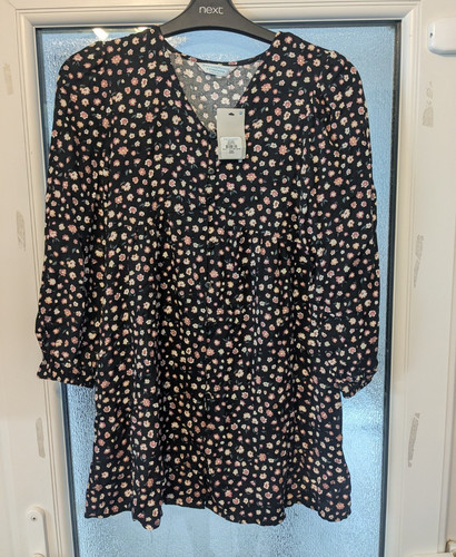 Primark girls black floral - primark,