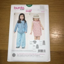 New Burda Sewing Pattern Kids
