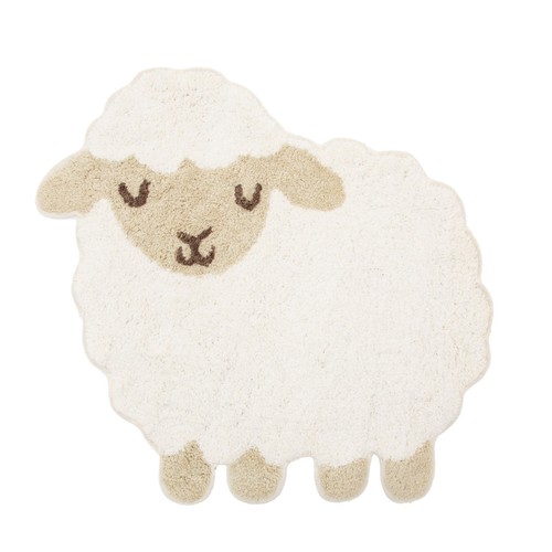 Children baa lamb rug - children's,
