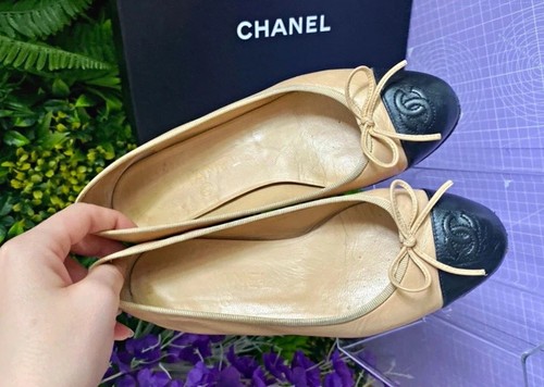 Chanel colourblock cap toe - colourblock,