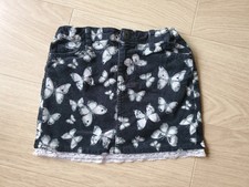 Girls Black & Grey Butterfly