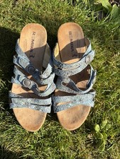 Romika Mules Eu 38 Uk 5 Blue