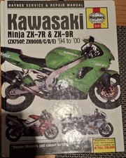 Kawasaki Ninja ZX-7R & ZX-9R 94 - 00 Haynes Manual ZX750P ZX900B/C/D/E (v)