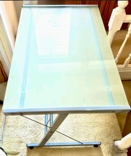 Large GLASS desk With