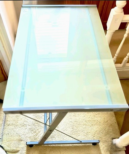 Large glass desk - desk, with