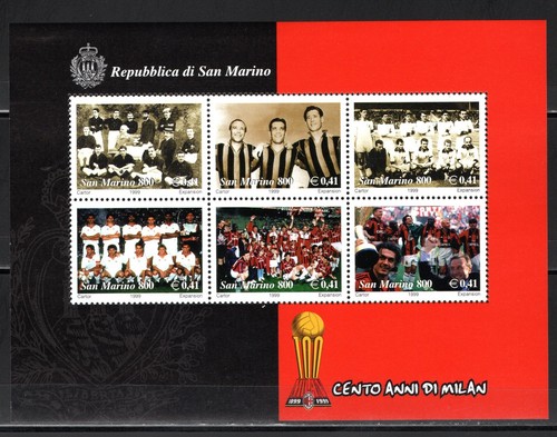 Stamps san marino - san, marino-centenary