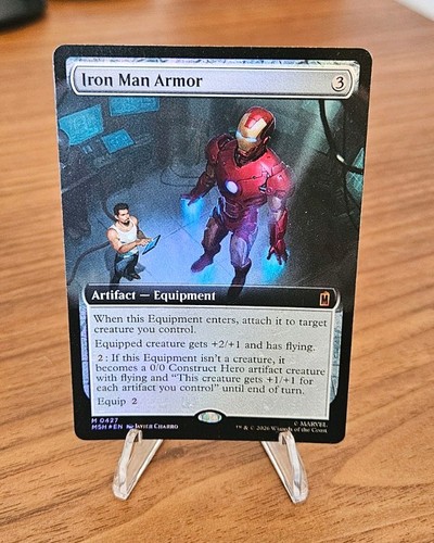 Magic tcg iron man armor - iron,