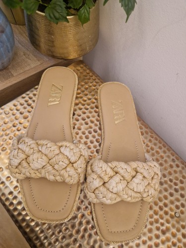 Zara beige cream - , braided