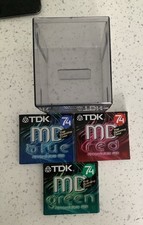 Brand New 3 X Blank TDK 74 Min