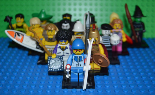 Lego minifigures series 100 - series, 100%